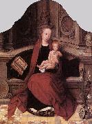 Virgin and Child Enthroned, Adriaen Isenbrant